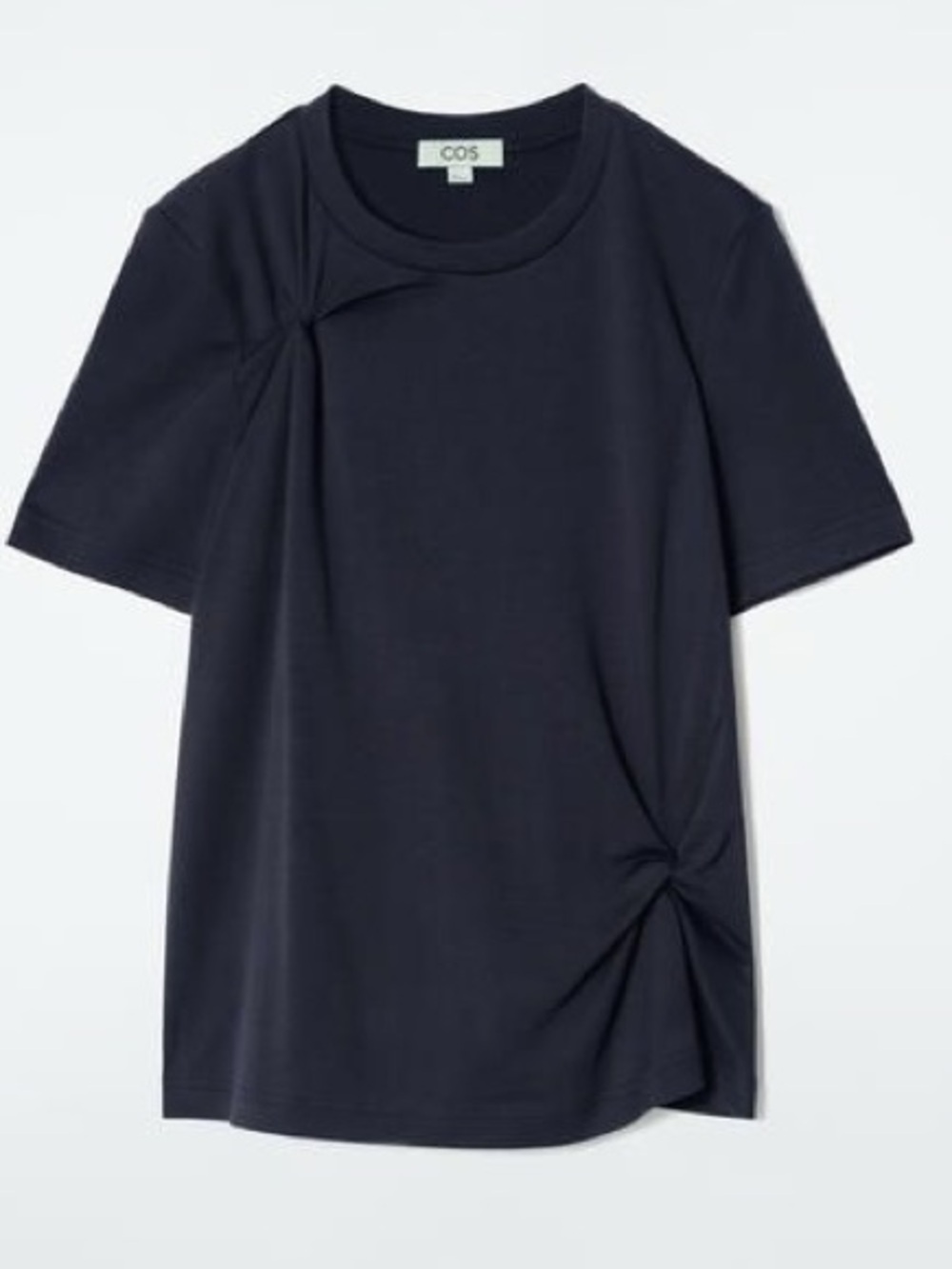 Cos Knot-detail T-shirt